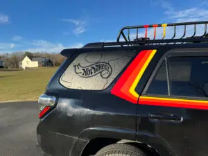 4runner hot wheels decal topo map