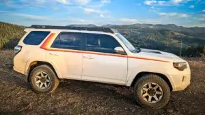 toyota 4runner 40th edition side stripe decal racing retro 1
